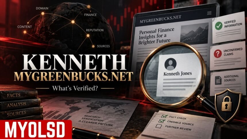 Kenneth MyGreenBucks.net